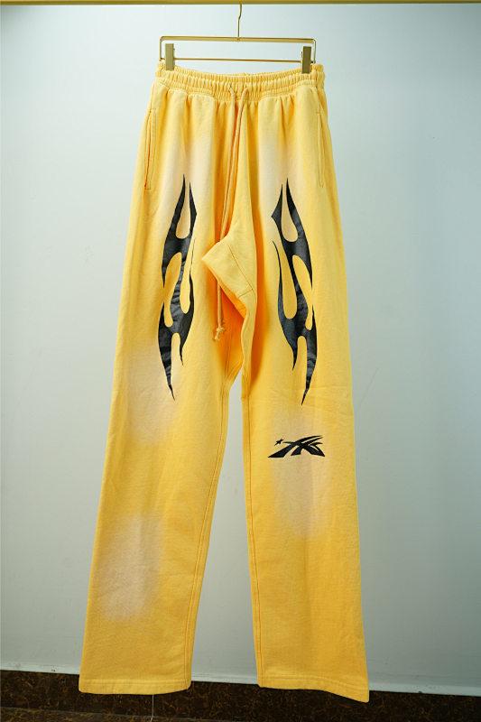 Hellstar Sports Sweatpants Yellow