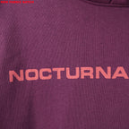 Sp5Der Nocturnal Highway Hoodie Dark Purple