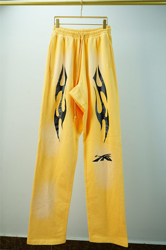 Hellstar Sports Sweatpants Yellow