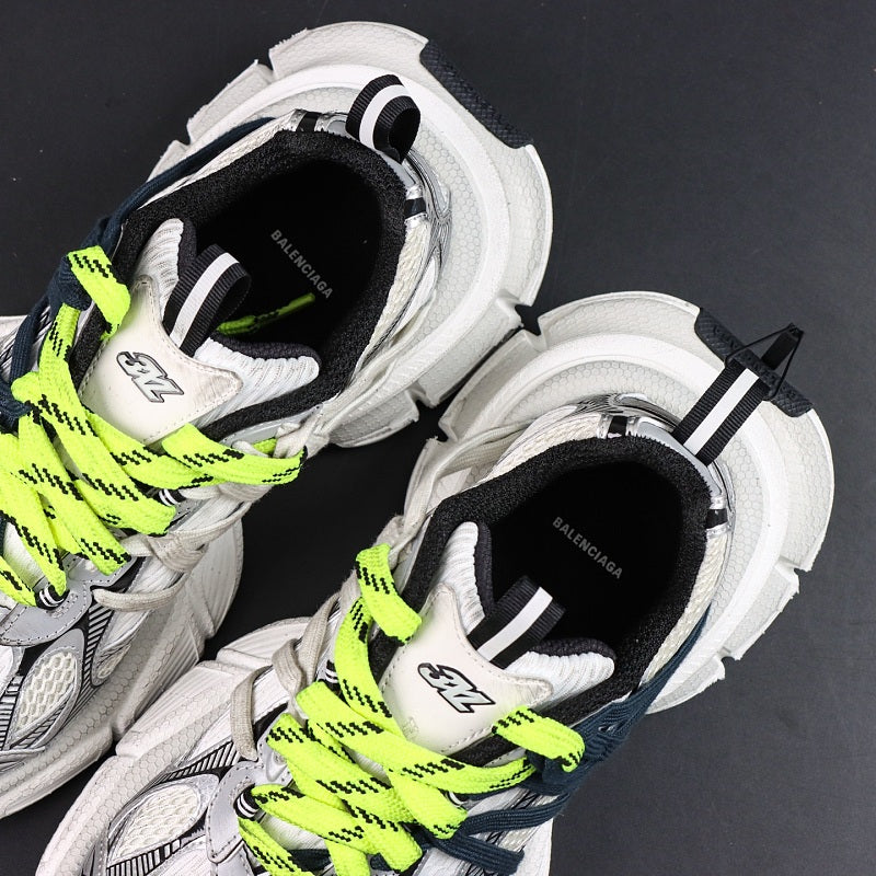 Balenciaga Track Sneaker - Silver/Navy/Yellow