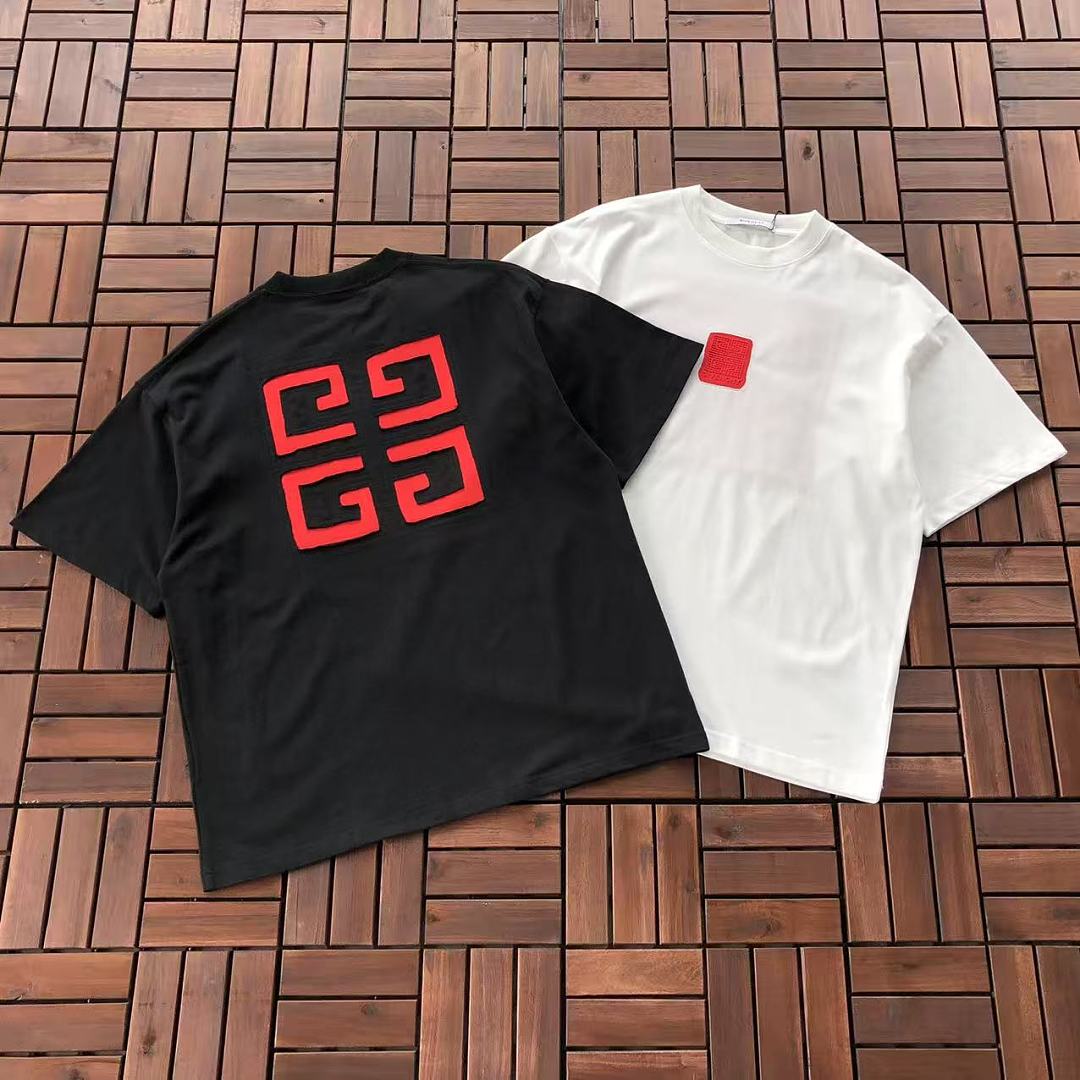 Red Logo Givenchy T-Shirt
