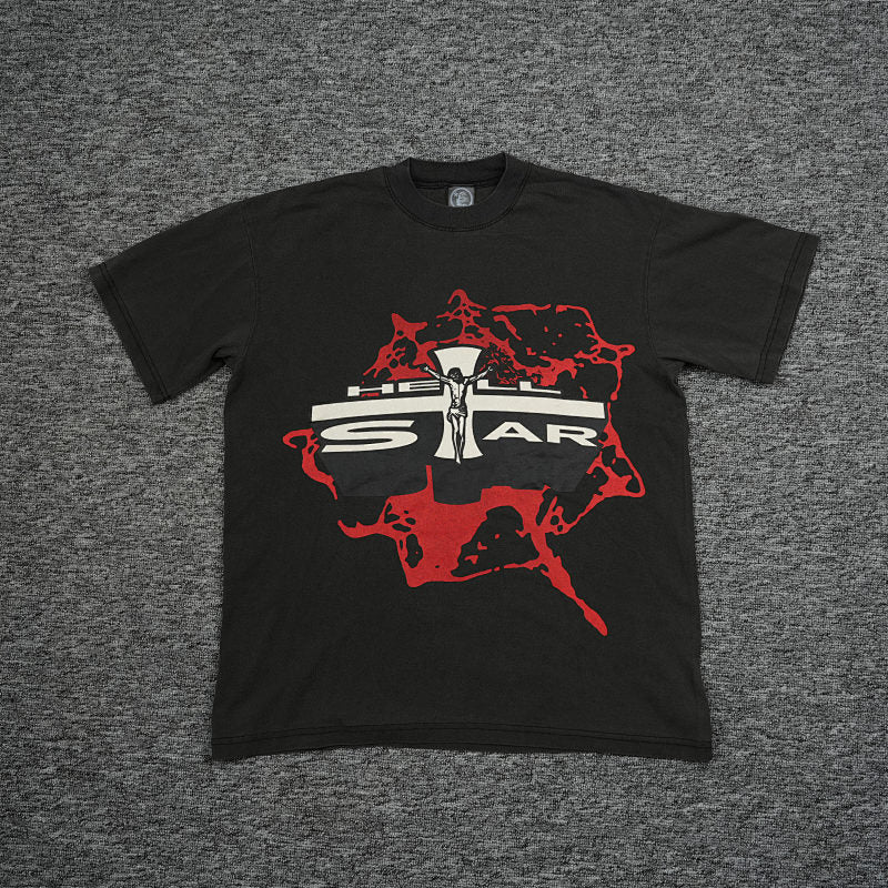 Hellstar Cross Jesus Tee