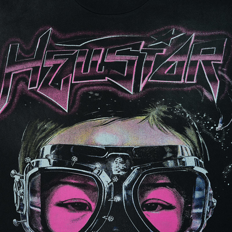 Hellstar The Future T-Shirt Black/Pink