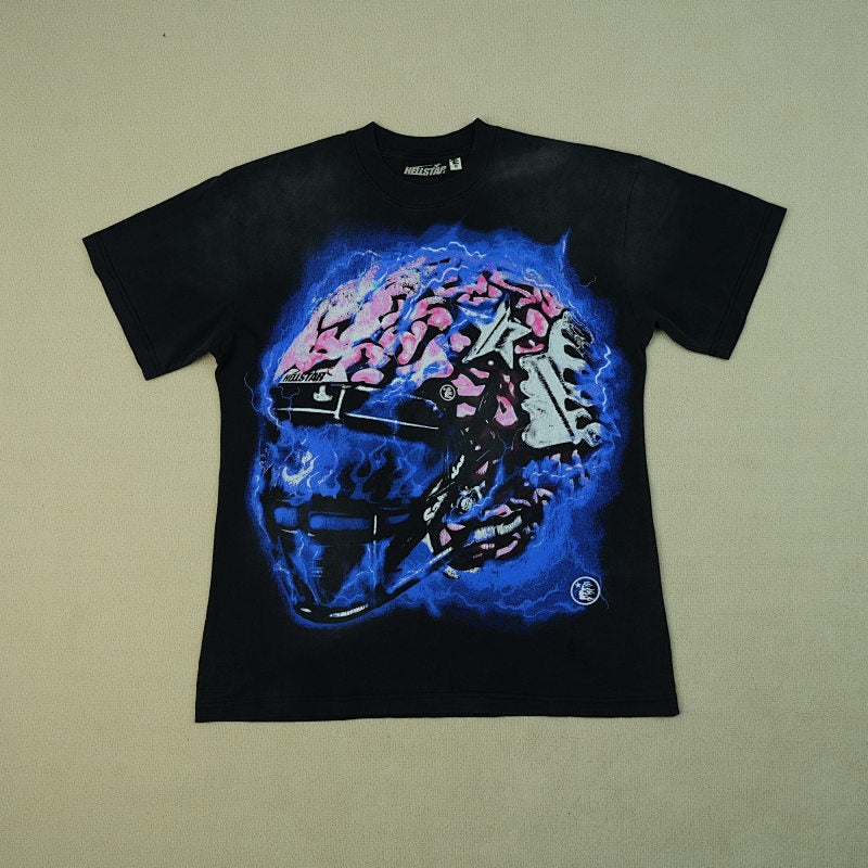 Hellstar Powered Bythe Star T-Shirt Black