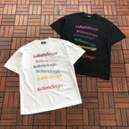 Multicolor Logo Balenciaga T-Shirt