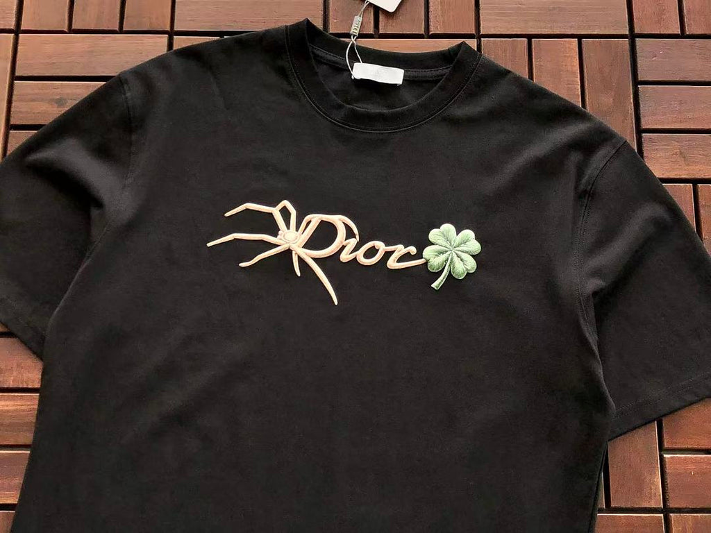 Black White Dior T-Shirt