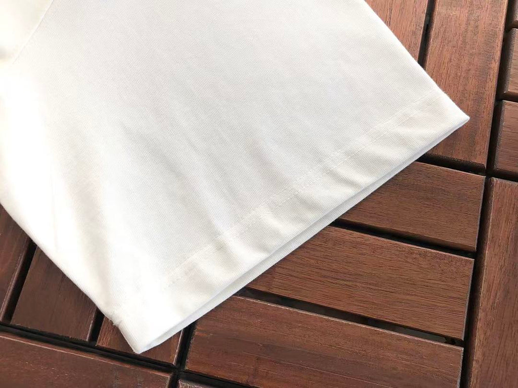 White Small Logo Balenciaga T-Shirt