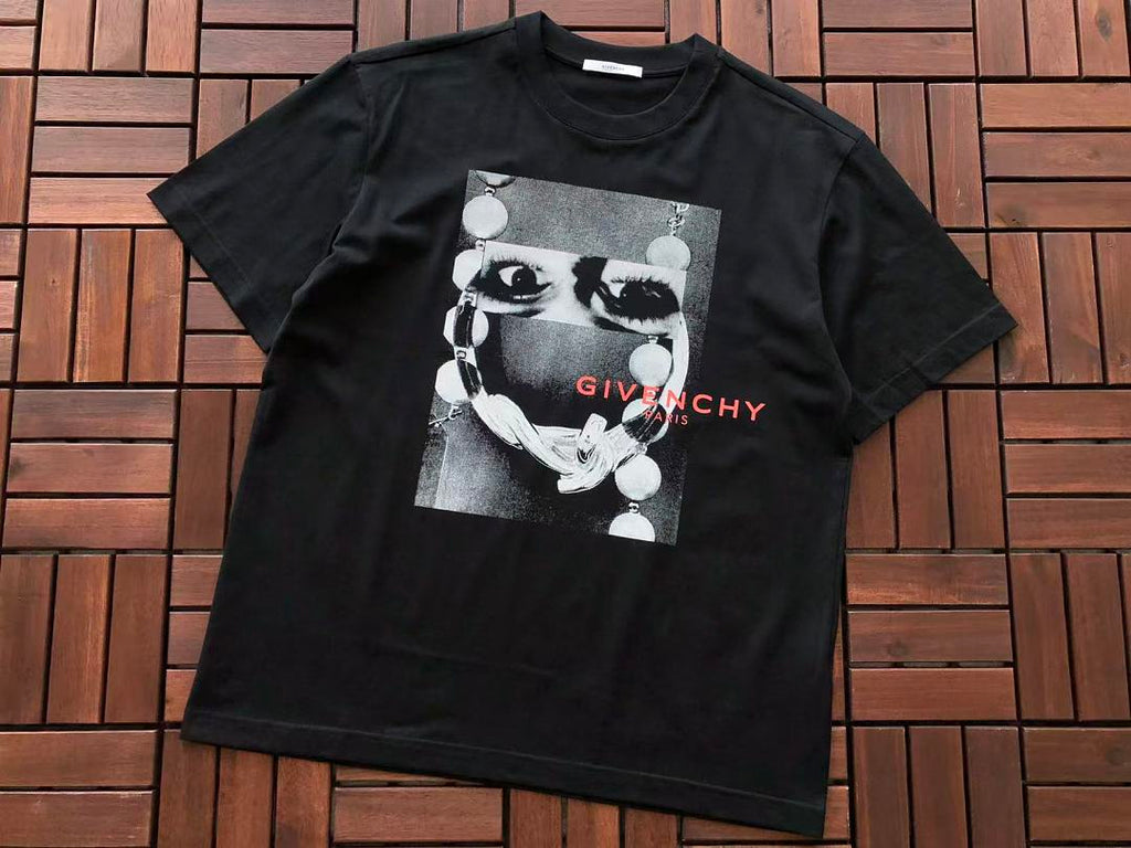 Black Photo Graphic Givenchy T-Shirt