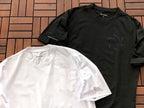 Black White Geometric Logo T-Shirt