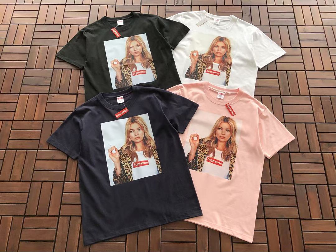 Multicolor Photo Graphic Supreme T-Shirt