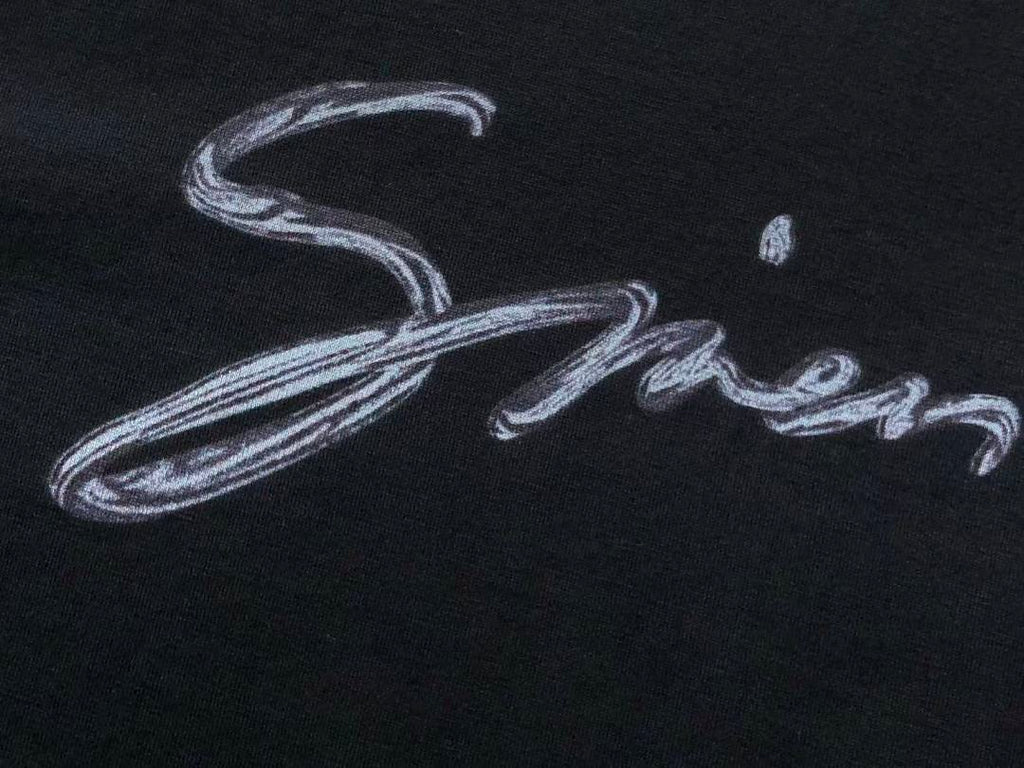 Black Script Logo Givenchy T-Shirt