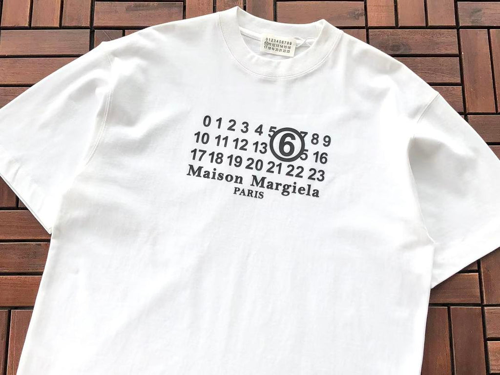 White Back Text Maison Margiela T-Shirt