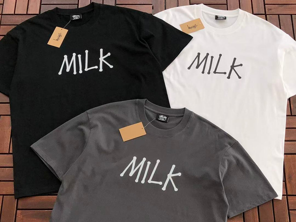 Milk Graphic Stussy T-Shirt