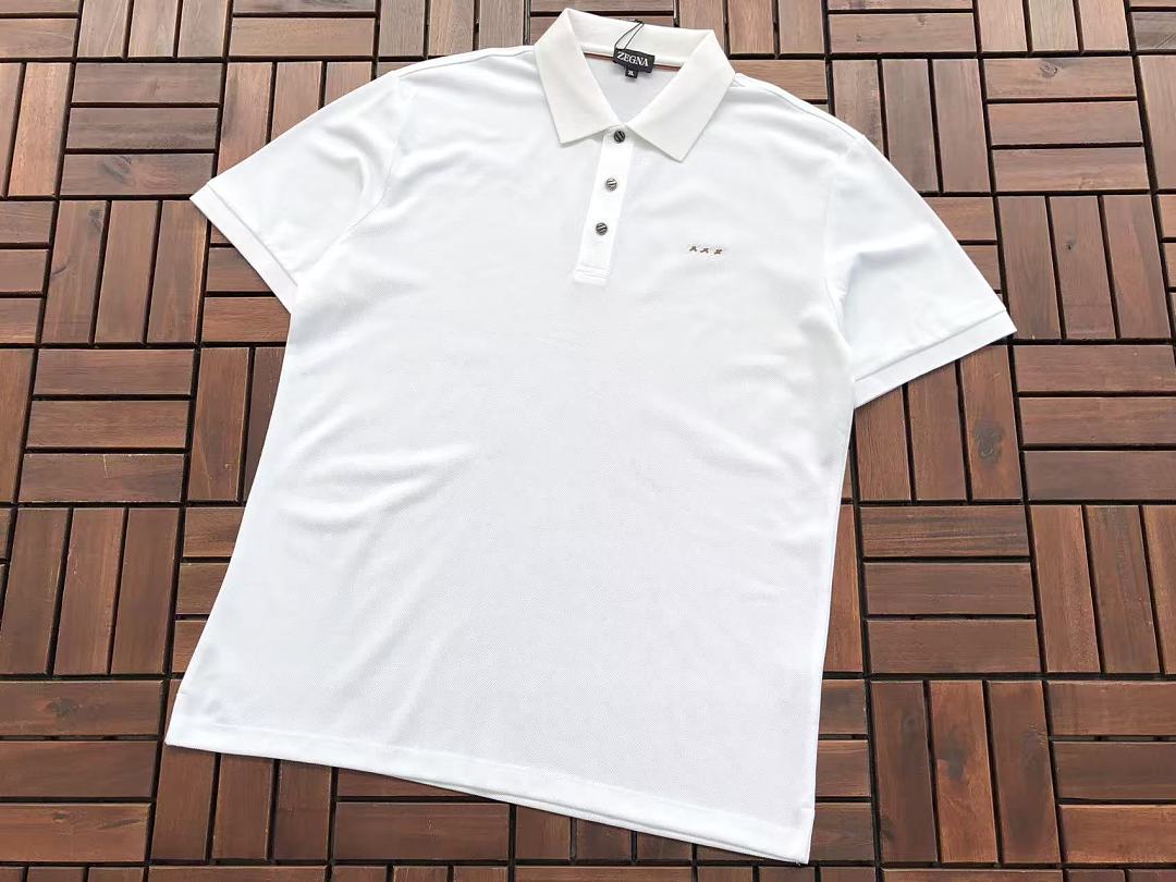 Multicolor Small Logo Zegna T-Shirt