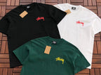 Multicolor Red Logo Stussy T-Shirt