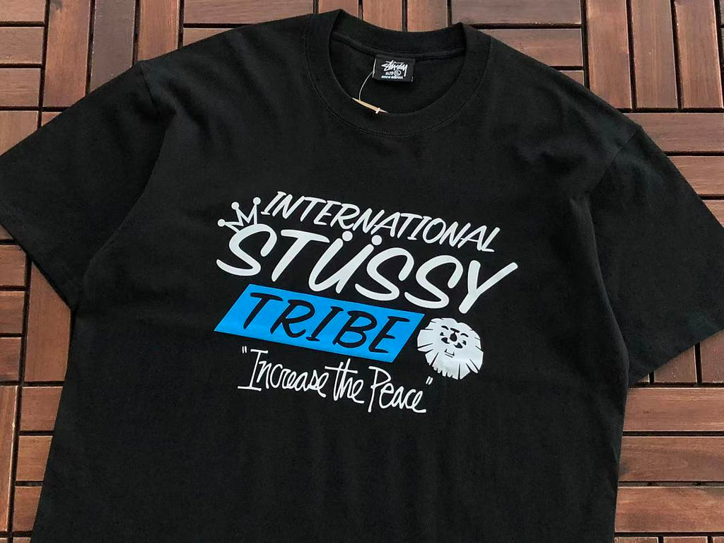 Navy Surf Graphic Stussy T-Shirt