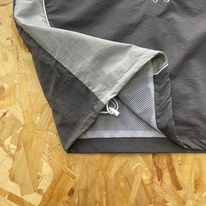 Mertra Layered Mesh Jersey - Dark Grey