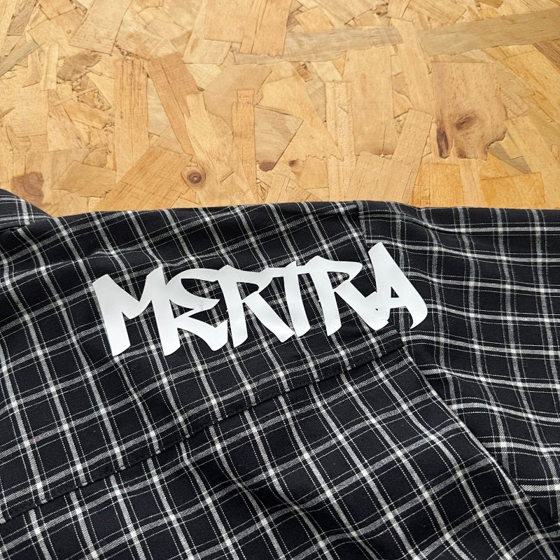 Mertra Plaid Shirt - Black