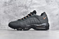 Black and Bronze Air Cushion Athletic Sneaker