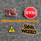 Syna-World Tracksuit - Black-Yellow