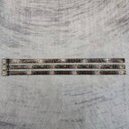 Snakeskin-Embossed Belt - Taupe/Brown