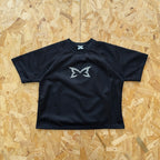 Mertra Layered Longsleeve - Black/White