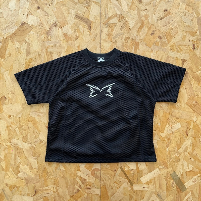 Mertra Layered Longsleeve - Black/White