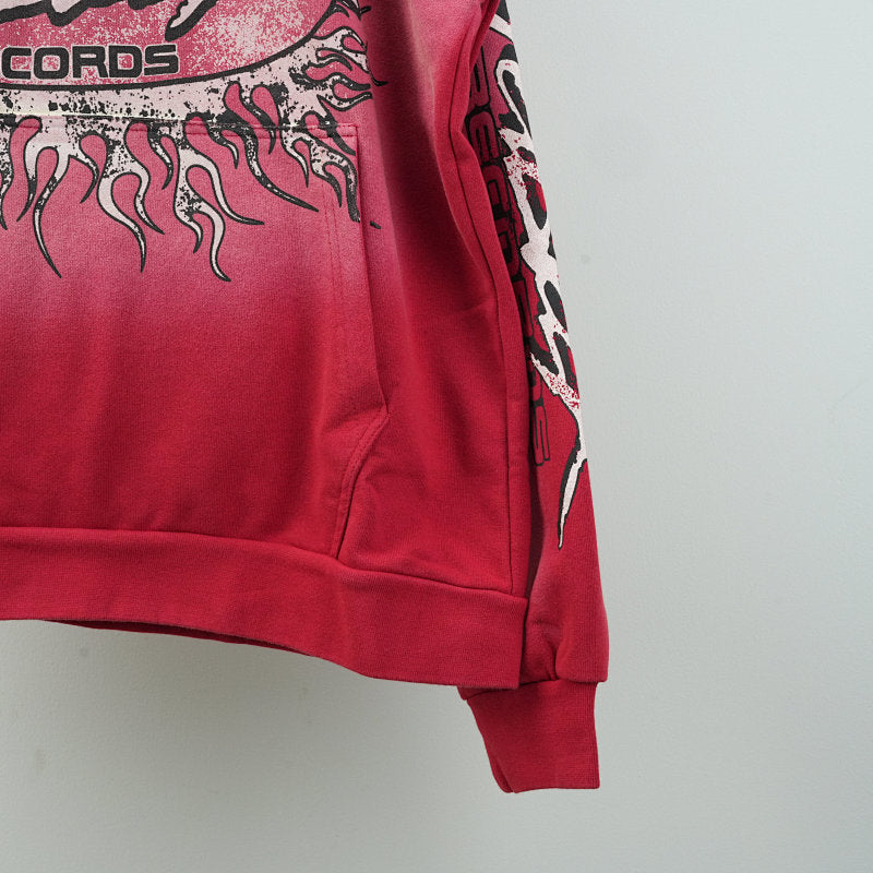 Hellstar Records Hoodie Sweatshirt Vintage