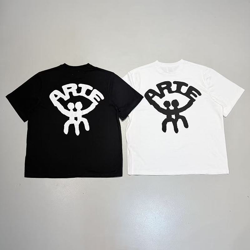 Arte Antwerp Human Eye Logo T-Shirt - Black/White