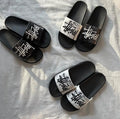 Premium Slippers - Black/White