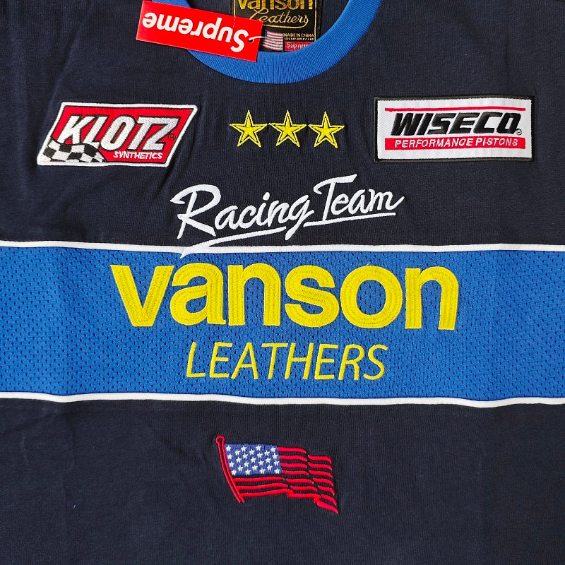 Vanson Leathers Racing Team Jersey - Black