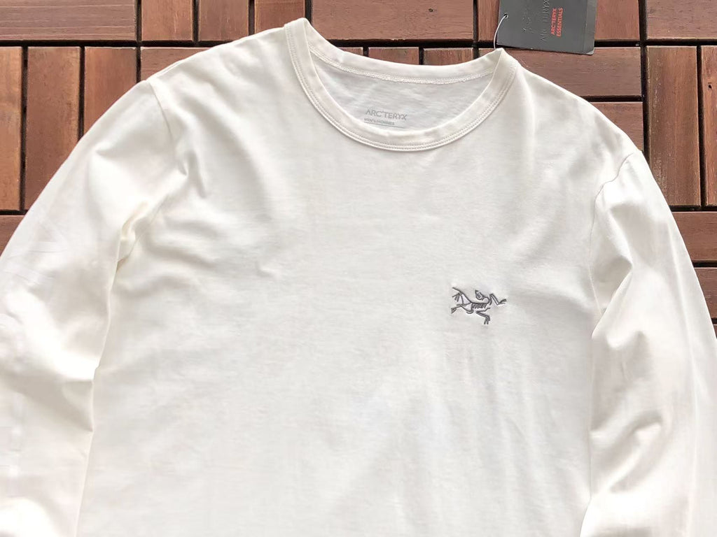 Arc'teryx Green Fossil Sleeve Long-Sleeve Shirt