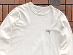 Arc'teryx Green Fossil Sleeve Long-Sleeve Shirt