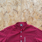 Mertra Plaid Shirt - Red