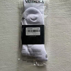 VETEMENTS White Sport Crew Socks