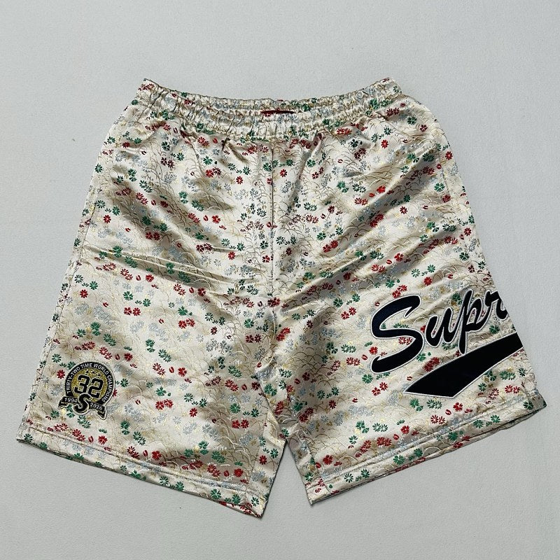 Supreme Floral Mesh Shorts