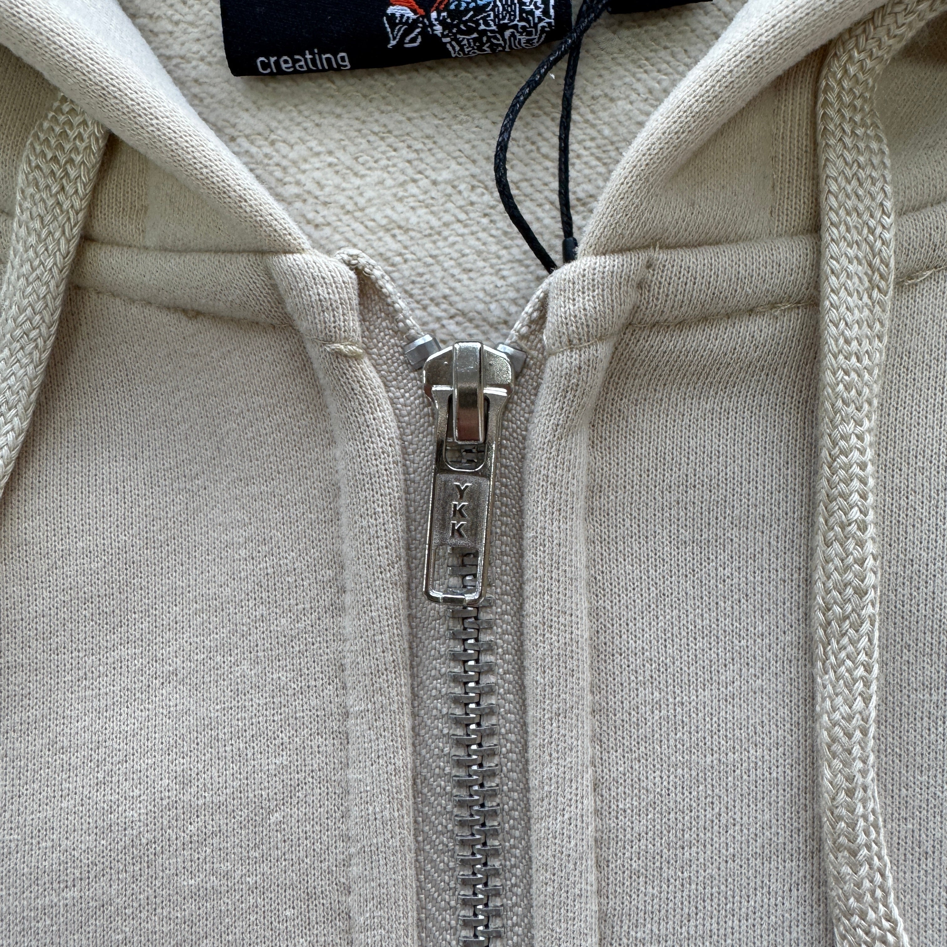 Derschutze Western Zip Up - Beige