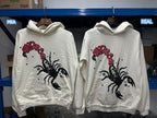MTS X SP5DER Scorpion Hoodie Cream