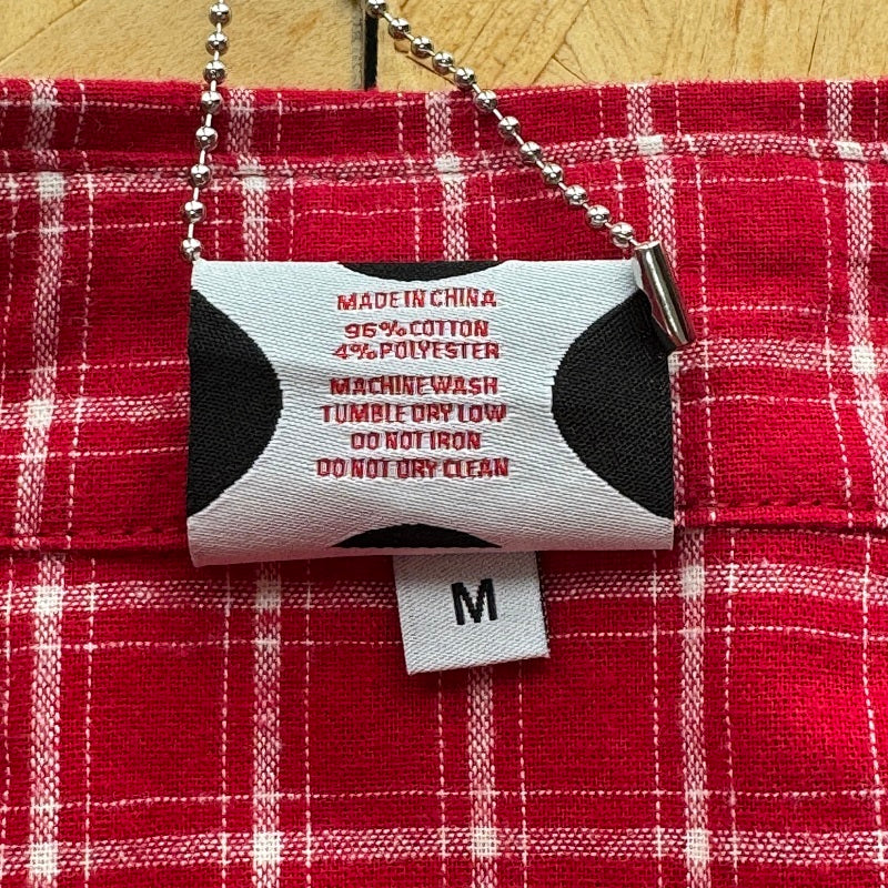 Mertra Plaid Shirt - Red