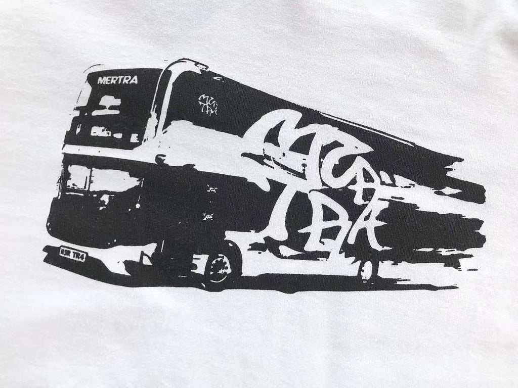 White Graphic Martine Rose T-Shirt