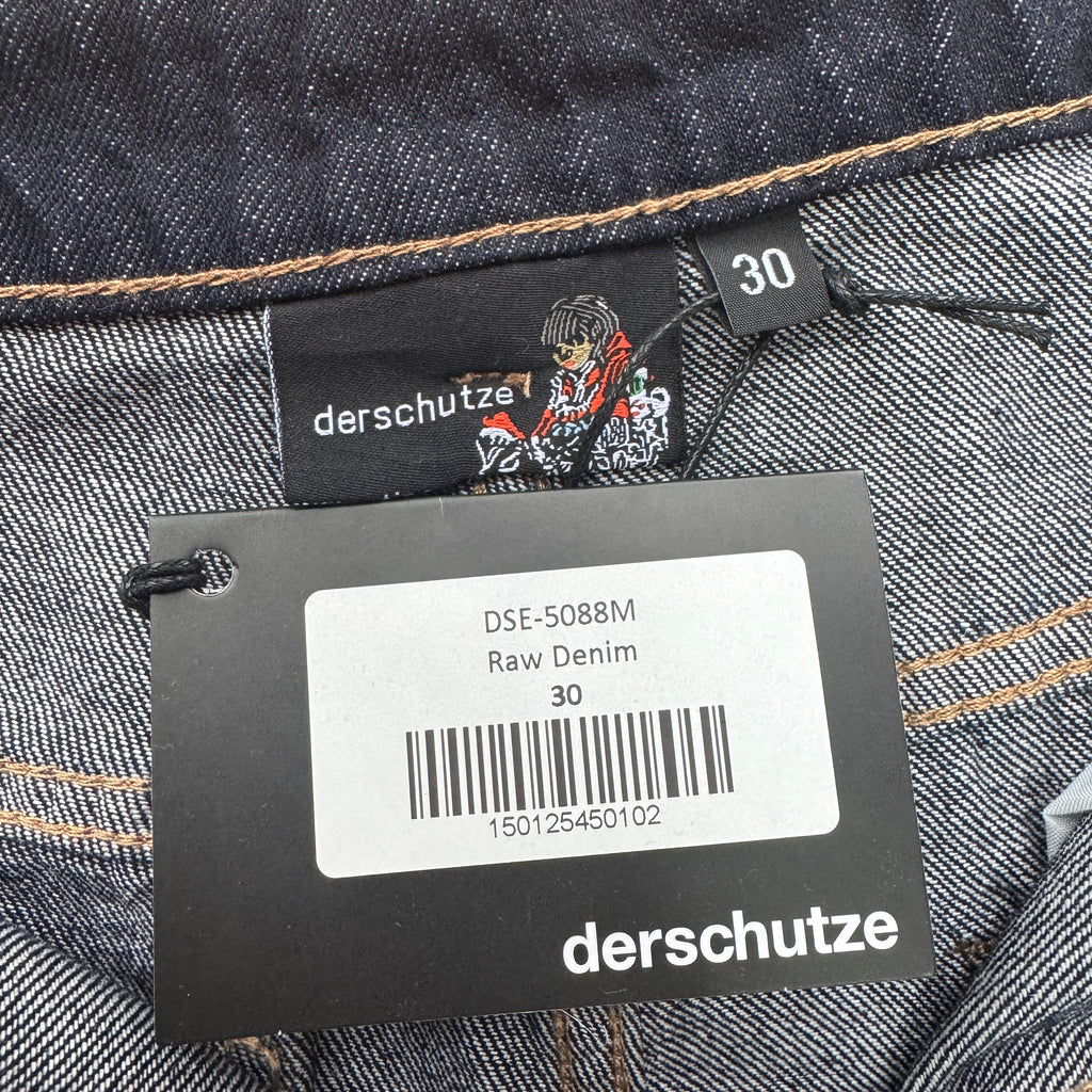 Derschutze Blossom Raw Denim - Black