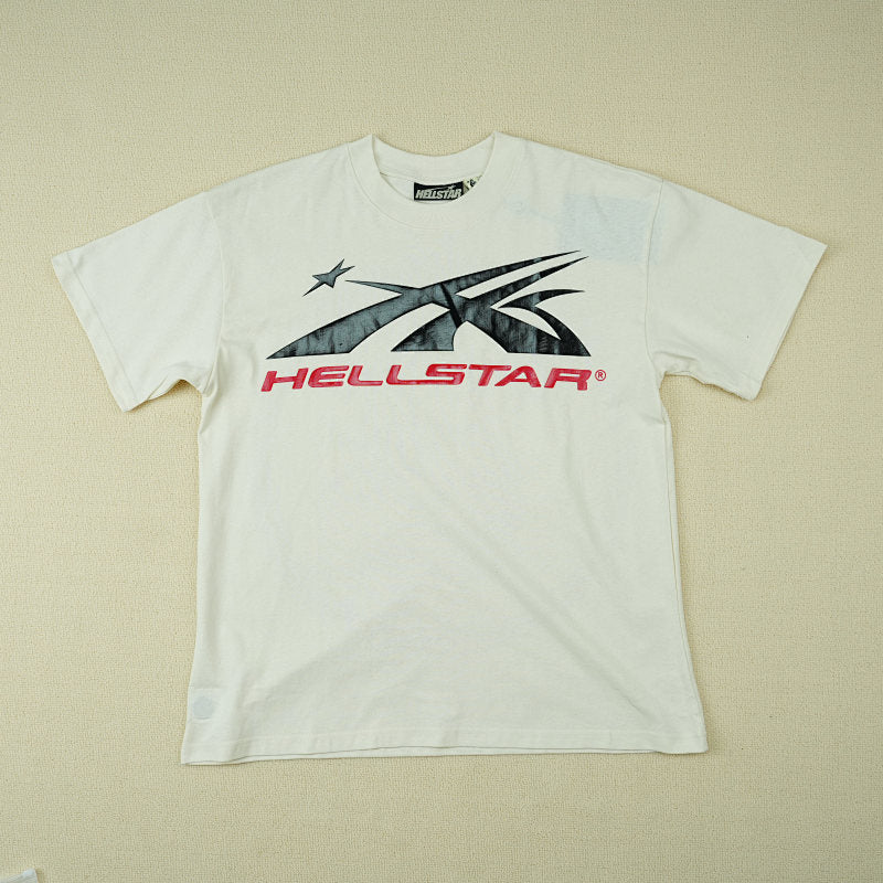 Hellstar Sport Logo Gel T-Shirtwhite