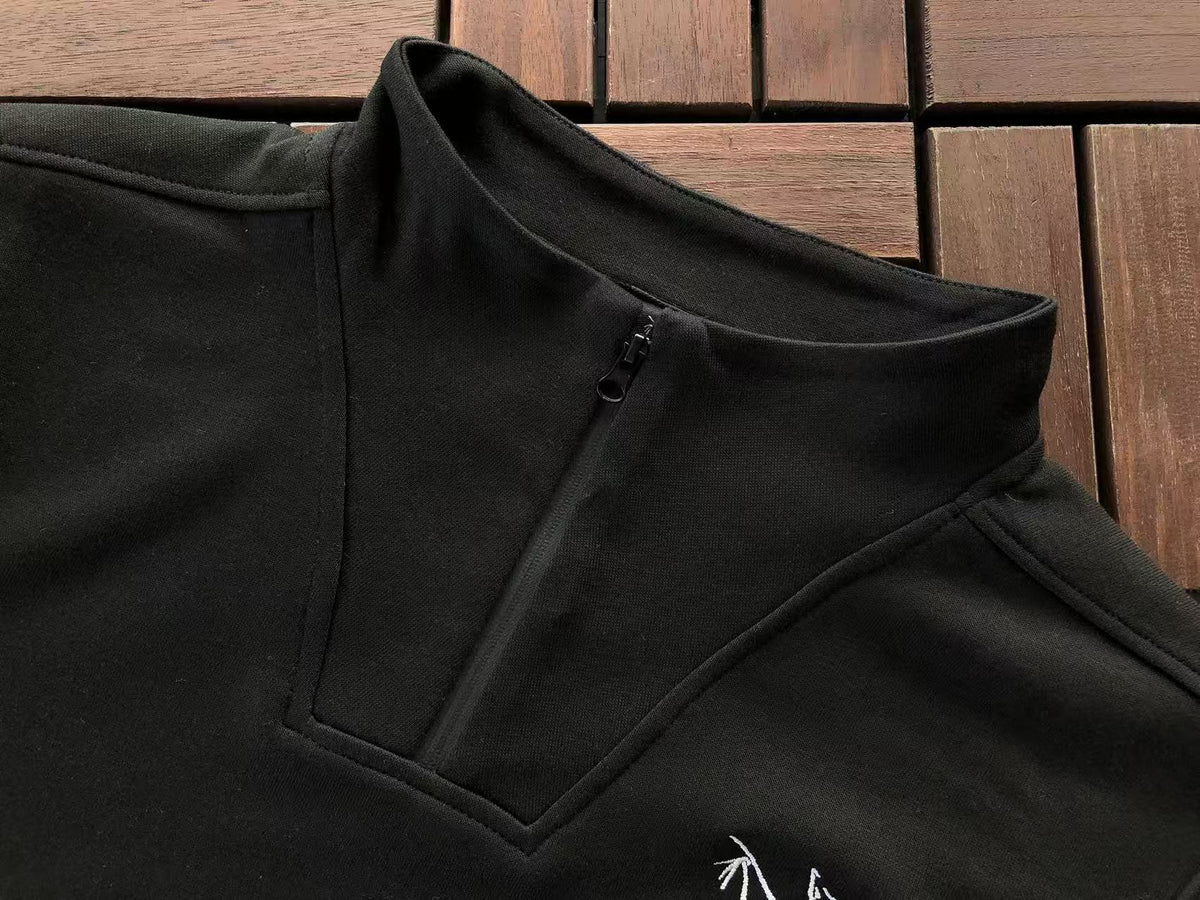 Arc'teryx Fossil Logo Quarter-Zip Sweater