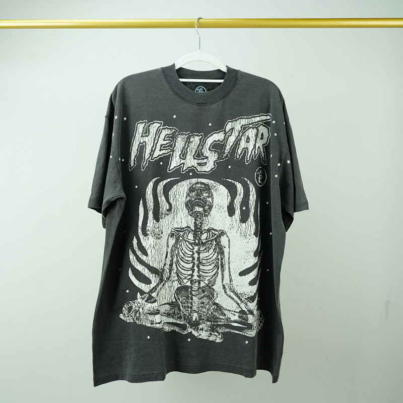 Hellstar Studios Inner Peace Short Sleeve Tee Shirt Black