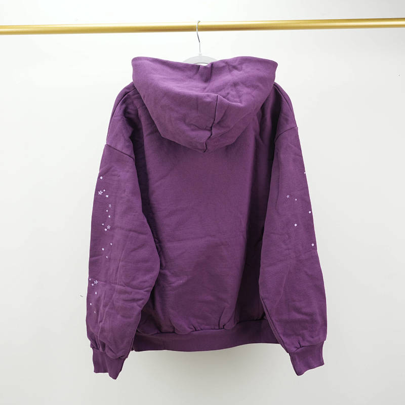 Sp5Der Star Og Web V2 Hoodie Purple