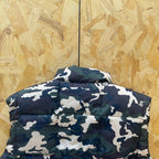Mertra Reversible Puffer Vest - Grey Camo