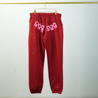 Sp5Der Worldwide Red Angel Number 555 Sweatpants