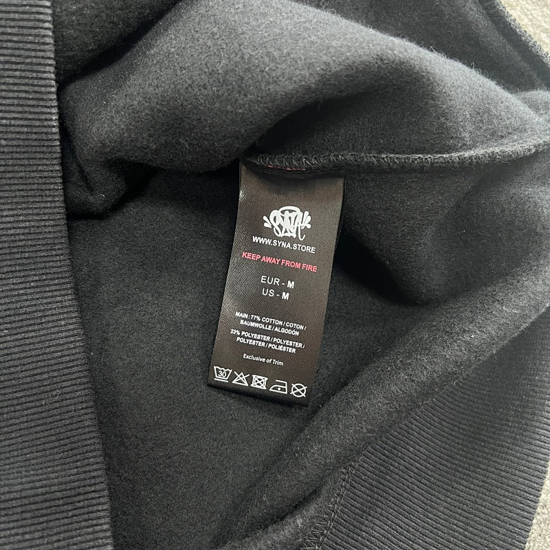 Syna-World Hoodie - GreyBlack