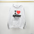 Sp5der Souvenir Hoodie Heather Grey