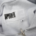 Sp5Der Atlanta Full Zip Hoodie Heather Grey